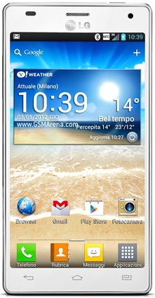 Смартфон LG Optimus 4X HD P880 White - Калтан