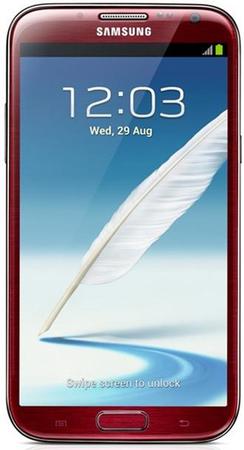 Смартфон Samsung Galaxy Note 2 GT-N7100 Red - Калтан